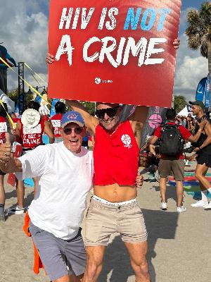 HIV IS NOT A CRIME!